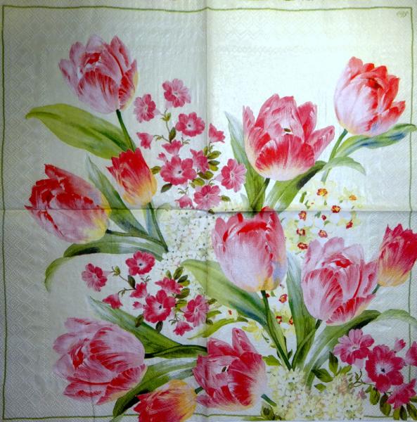 144 Tulips - 3-ply (blue pearl) - Ihr